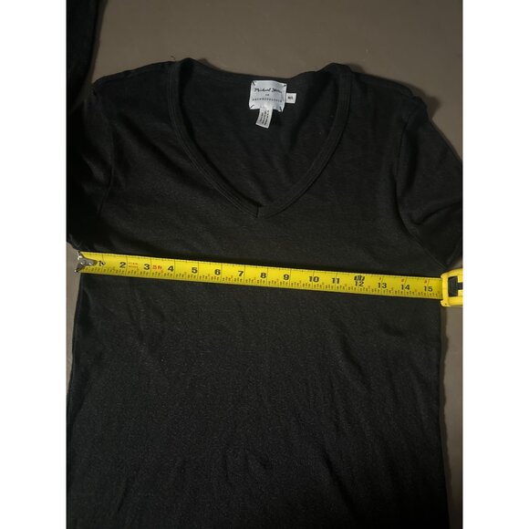 Michael Stars‎ for anthropology women’s long sleeve black shirt size M/L - Picture 3 of 6